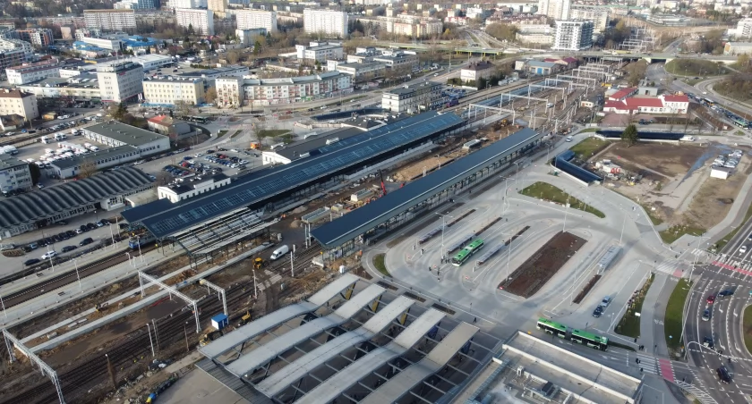 Zdjęcie centrum przesiadkowego przy dworcu PKS w Białymstoku/ DDB