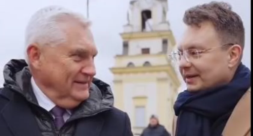 Zdjęcie Tadeusza Truskolaskiego i Rafała Gresia/ zrzut ekranu z Facebook.com