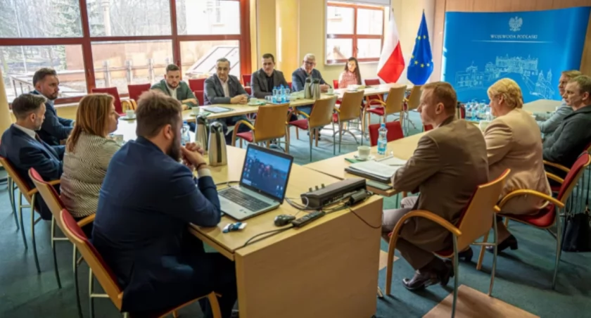 Zdjęcie ze spotkania w Podlaskim Urzędzie Wojewódzkim / Foto: PUW