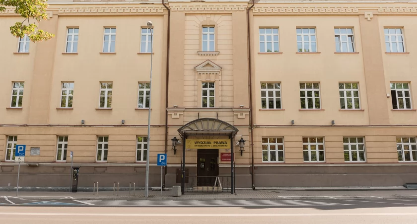Zdjęcie Wydziału Prawa UwB / Foto: Piotr Duniewski, UwB