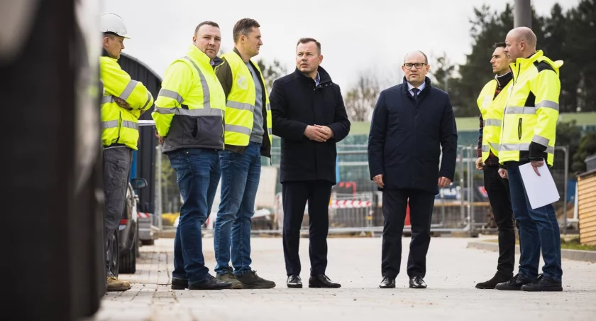 Zdjęcie przebudowywanej ulicy Raginisa w Białymstoku/ podlaskie.eu