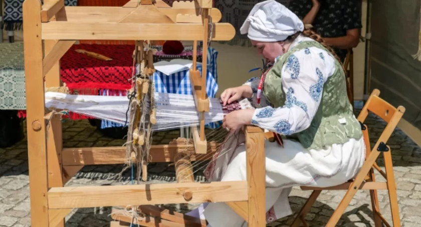 Zdjęcie z Festiwalu Tkactwa / Foto: PIK