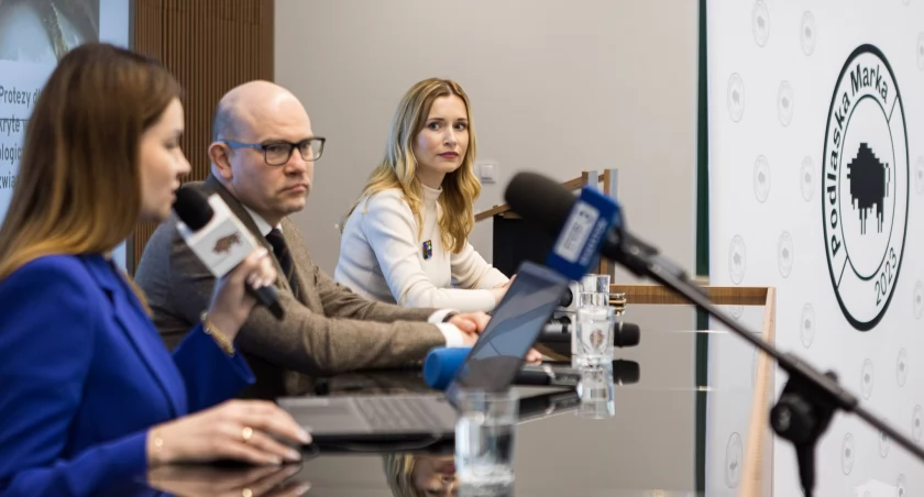 Zdjęcie z konferencji prasowej poświęconej Podlaskiej Marce Roku/ podlaskie.eu