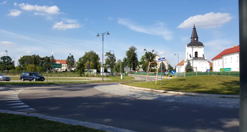 Zdjęcie ronda w Supraślu/ DDB