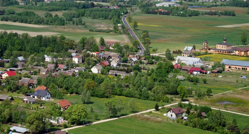 Zdjęcie Zwierek z lotu ptaka/ zabludow.pl