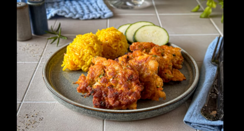 Zdjęcie dania kotlecików z kurczaka