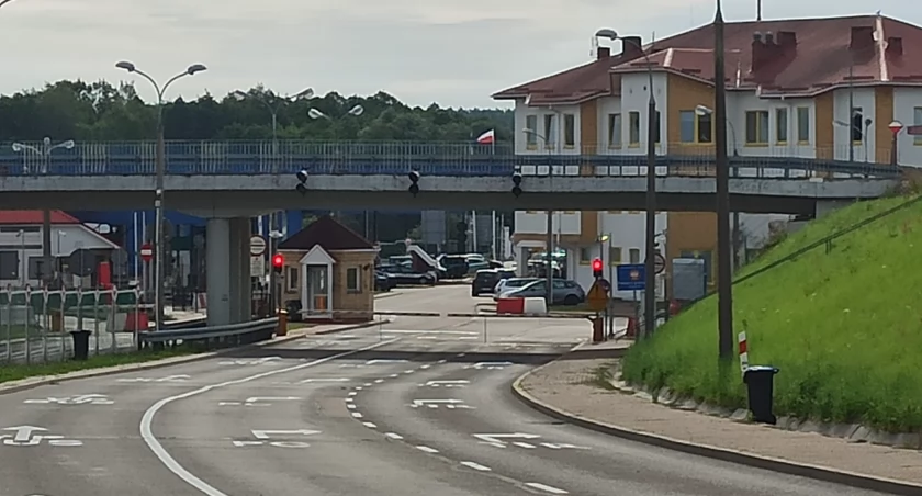Zdjęcie przejścia granicznego w Bobrownikach/ DDB