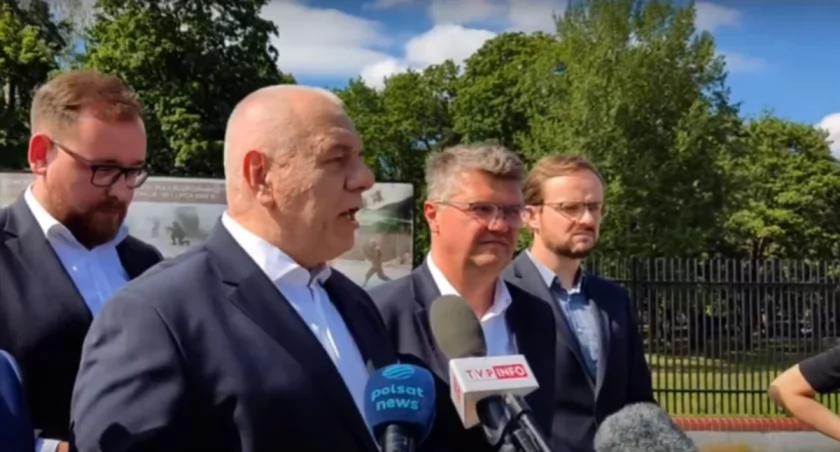 Konferencja prasowa polityków PiS