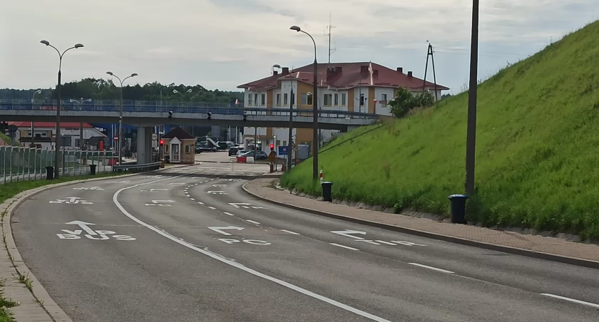 Zdjęcie przejścia granicznego w Bobrownikach/ DDB