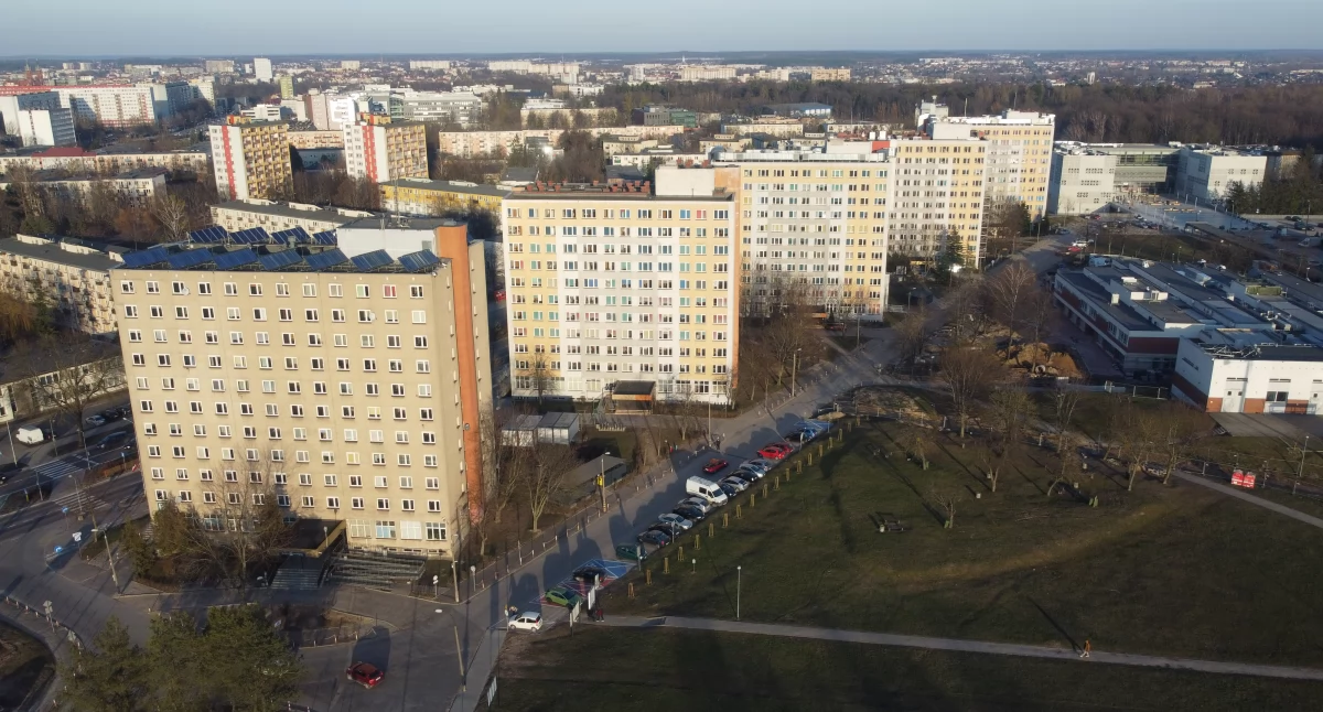 Zdjęcie akademików Politechniki Białostockiej/ DDB