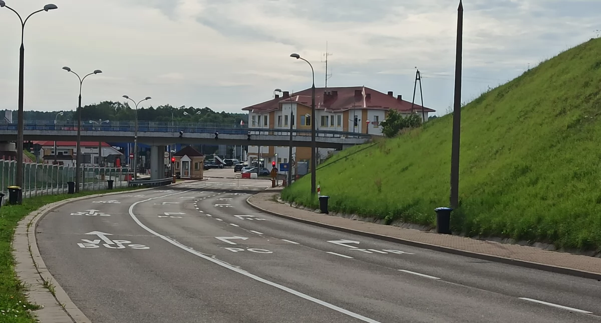 Zdjęcie przejścia granicznego w Bobrownikach/ DDB