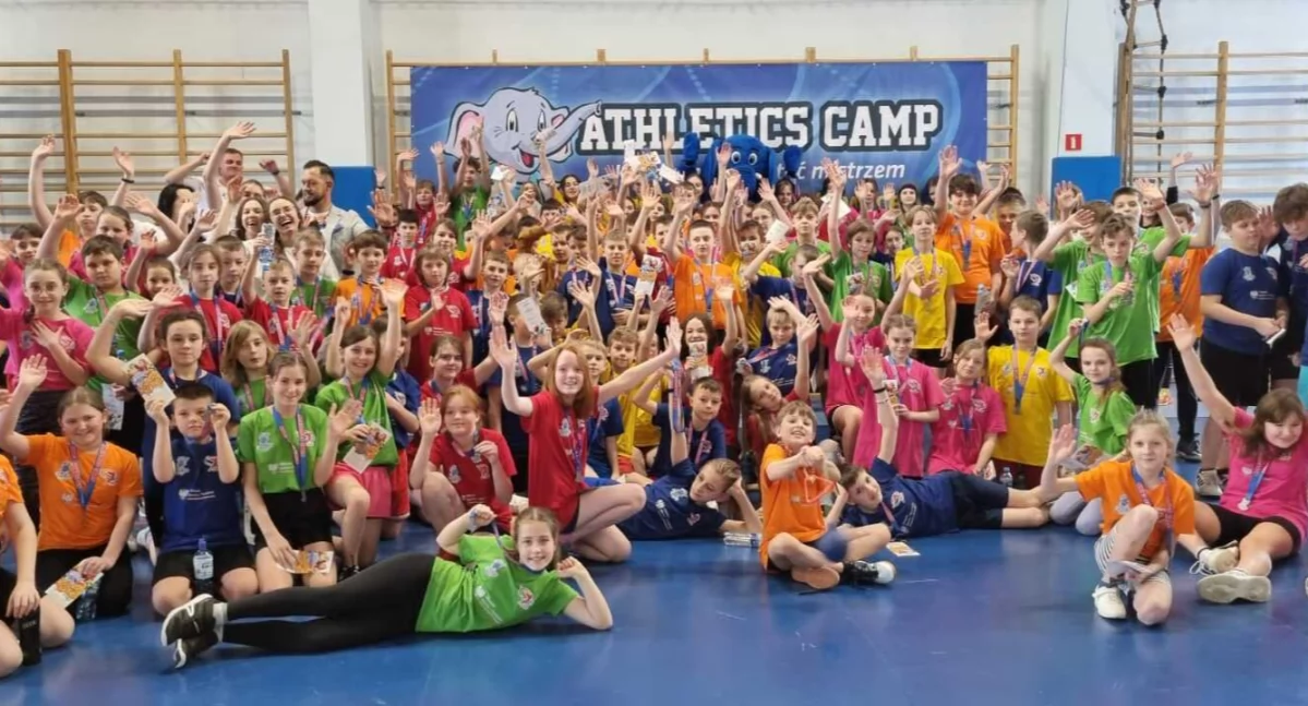 Zdjęcie uczestników Athletics Camp/ podlaskie.eu