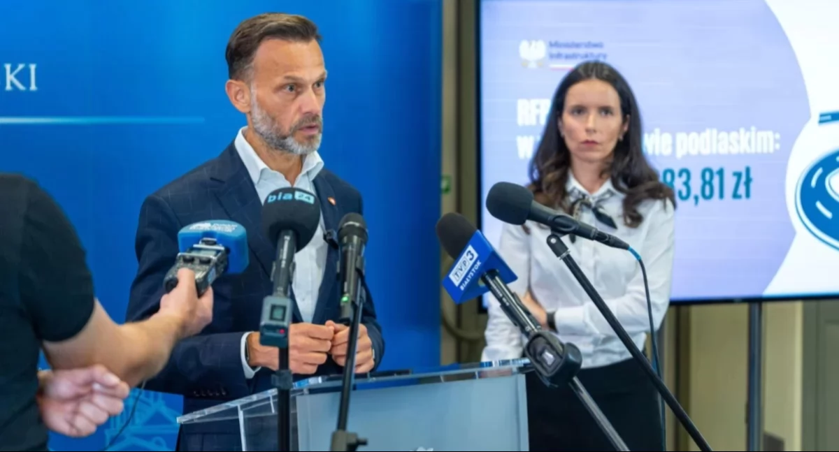 Wojewoda podlaski Jacek Brzozowski. Fot. PUW