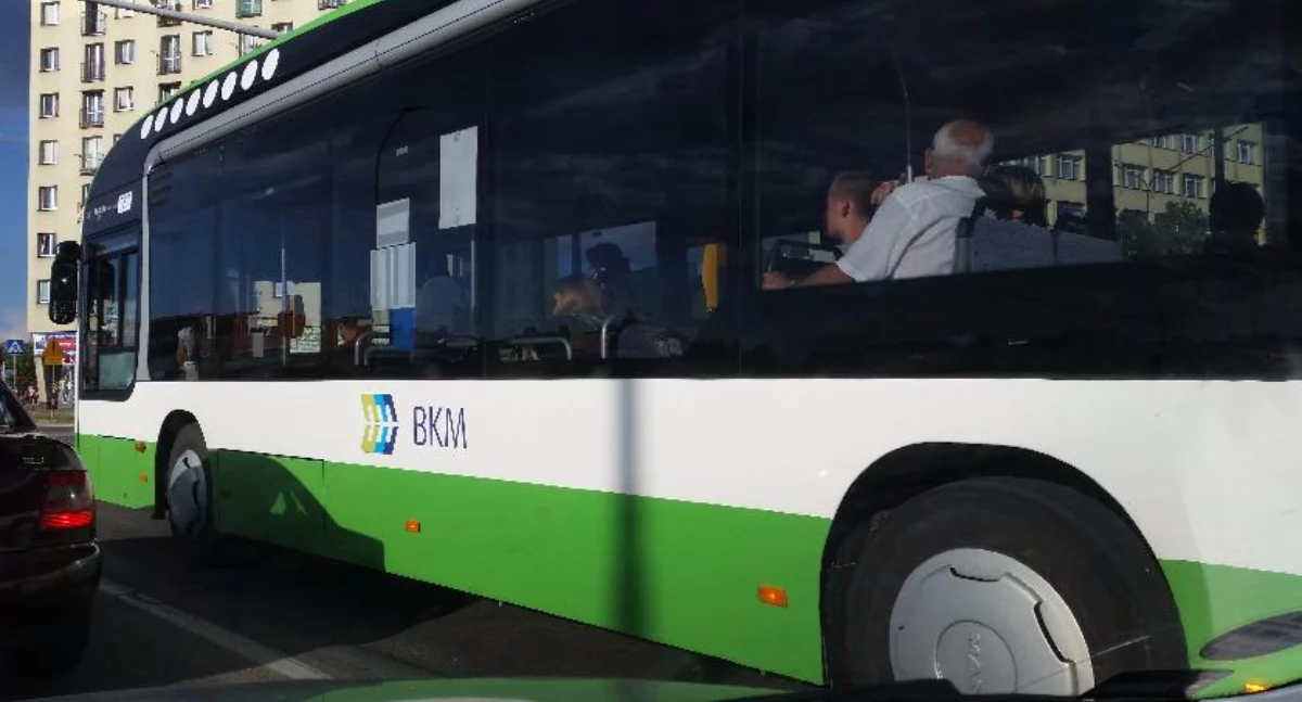 Zdjęcie autobusu BKM w Białymstoku/ Fakty Białystok