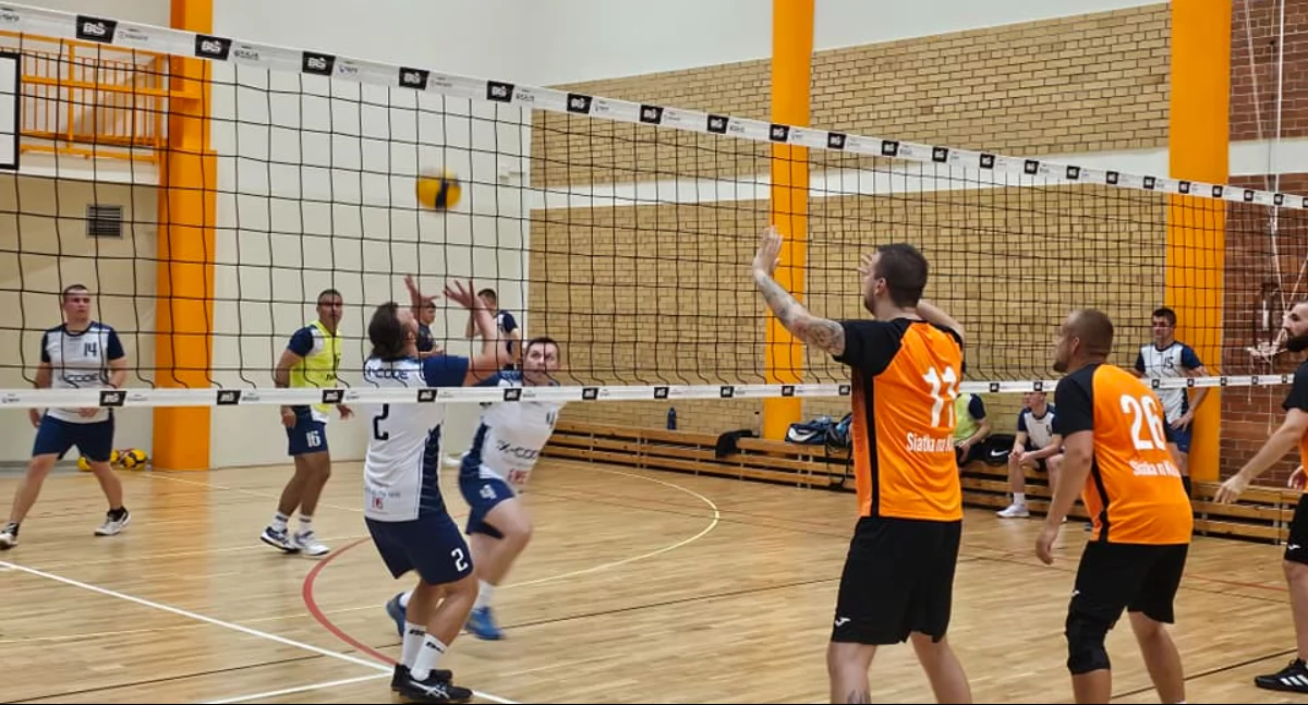 Zdjęcie meczu siatkówki mężczyzn/ BOSiR