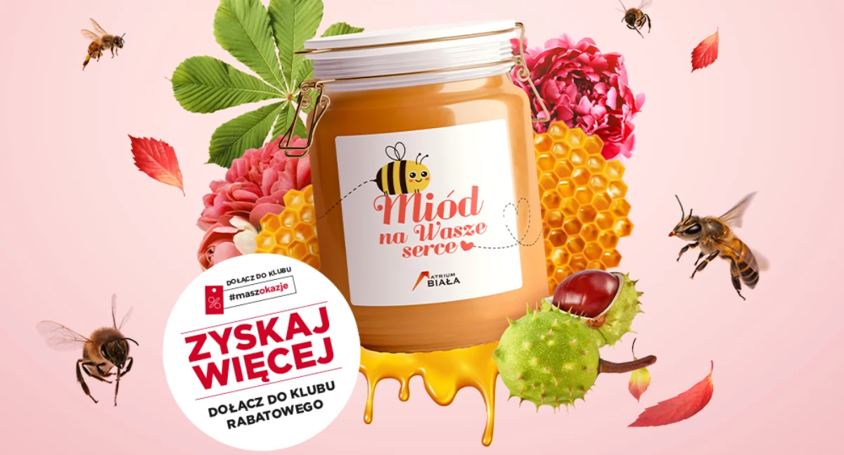 Zdjęcie plakatu zapraszającego na wydarzenie/ Atrium Biała