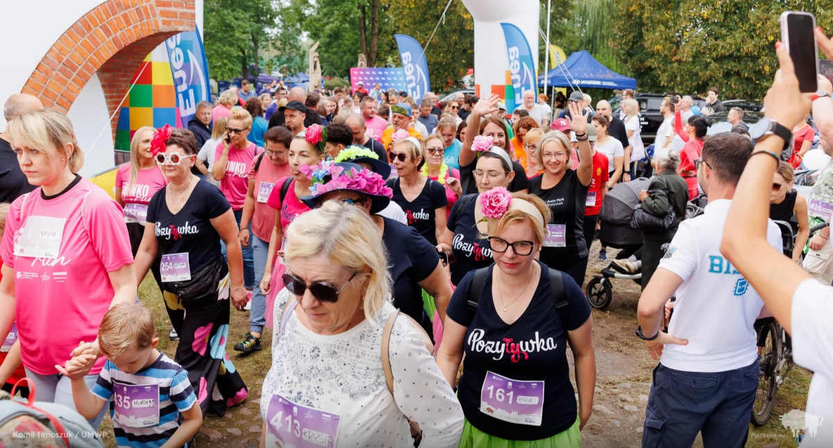Zdjęcie biegaczy na Onkorun 2024/ podlaskie.eu