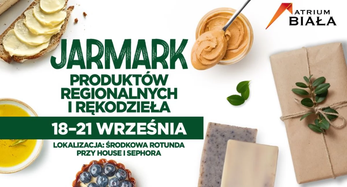 Zdjęcie plakatu promującego wydarzenie/ Atrium Biała