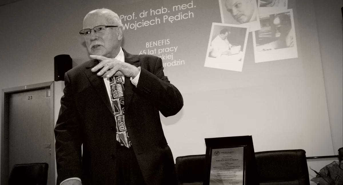 Zdjęcie prof. Wojciecha Pędicha