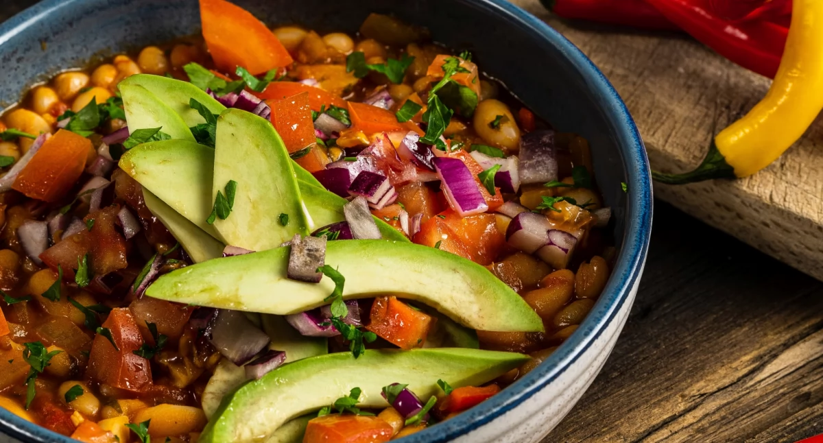 Zdjęcie dania z cukinią i papryką