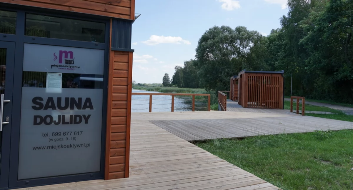 Zdjęcie sauny na Dojlidach/ BOSIR