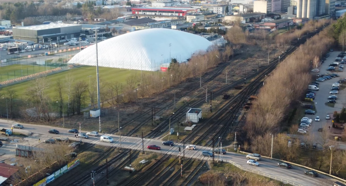 Zdjęcie torów kolejowych na Starosieclach/ Fakty Białystok