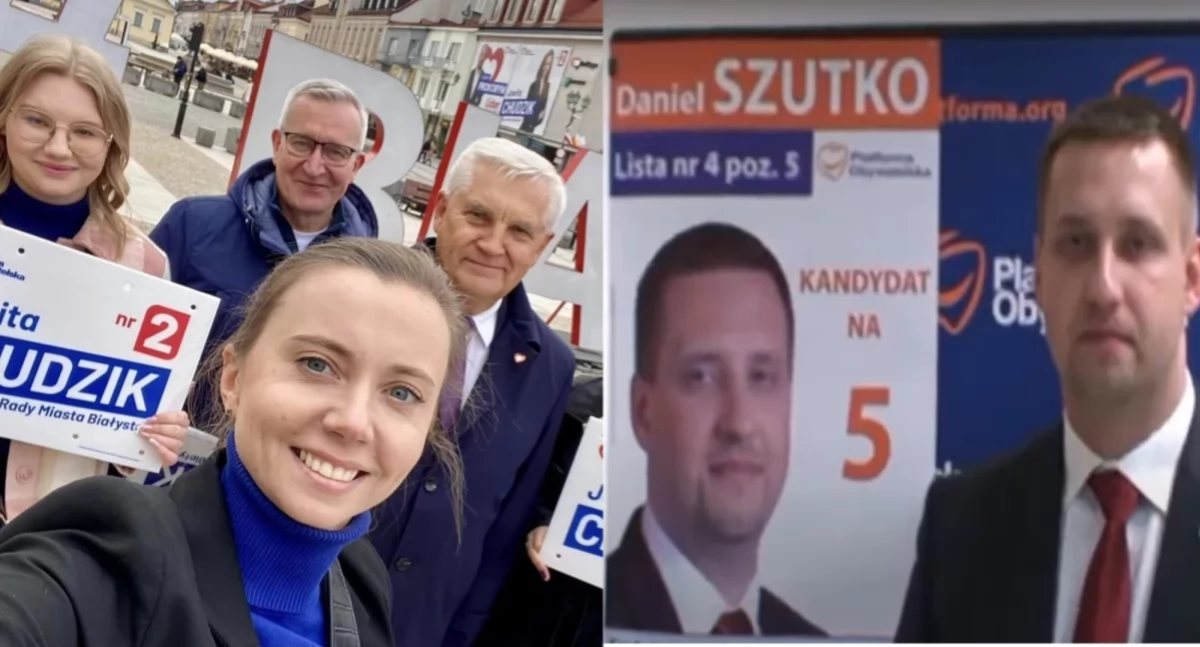 Zdjęcie kolaż z wizerunkami Jowity Chudzik i Daniela Szutko
