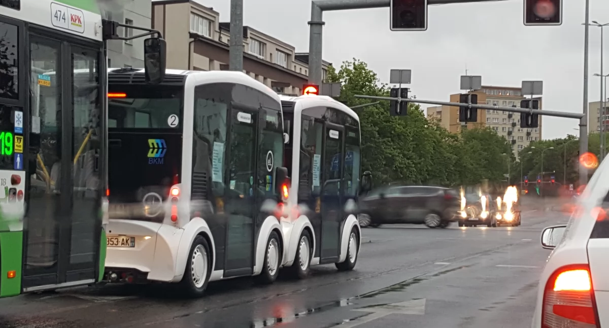 Zdjęcie autobusów na ulicach Białegostoku/ Fakty Białystok