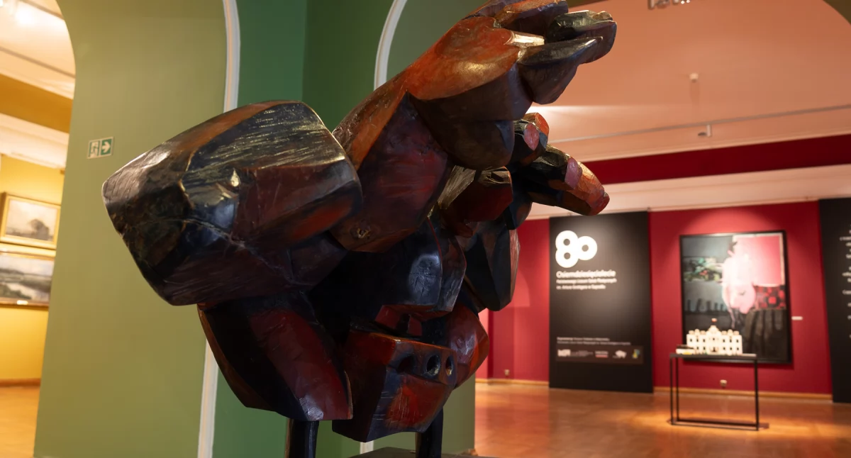 Zdjęcie rzeźby autorstwa Jerzego Grygorczuka/ Muzeum Podlaskie