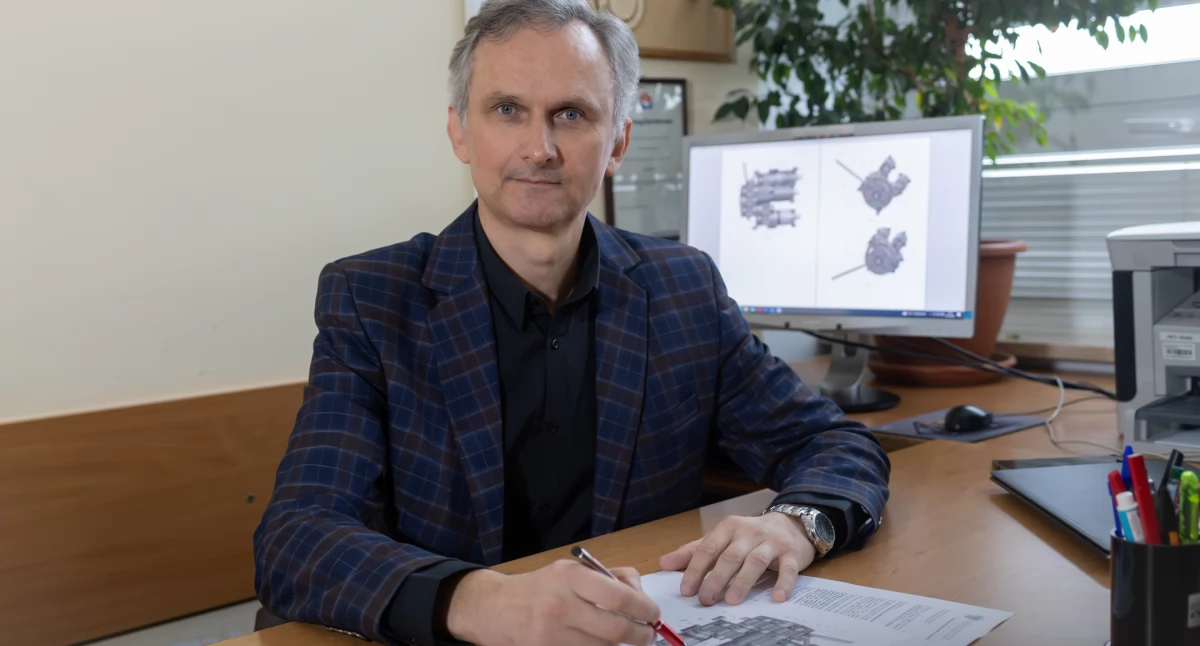 Zdjęcie  dr. hab. inż. Dariusza Szpicy/ Dariusz Piekut Politechnika Bialostocka