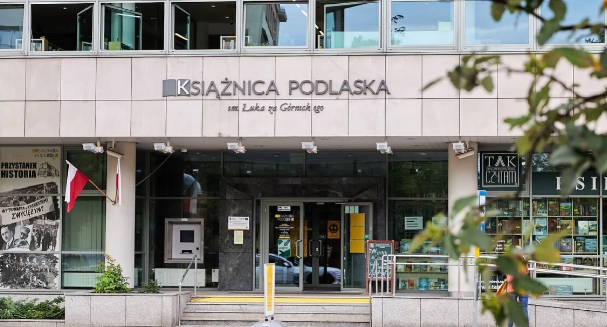 Zdjęcie budynku Książnicy Podlaskiej/ podlaskie.eu