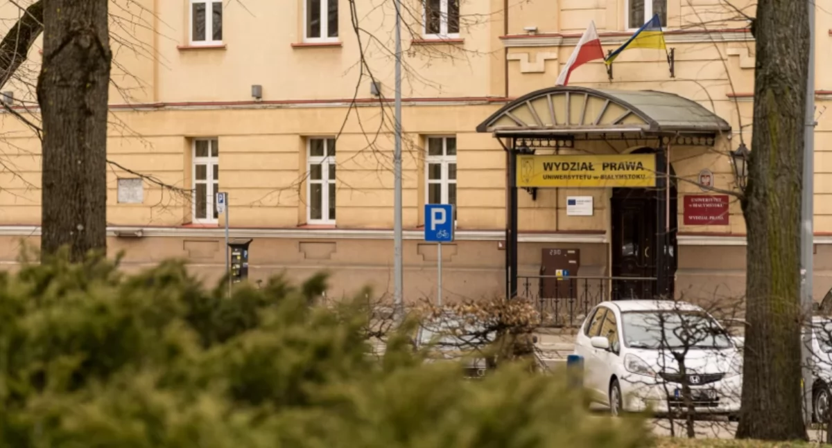 Zdjęcie budynku Wydziału Prawa na UwB/ UwB