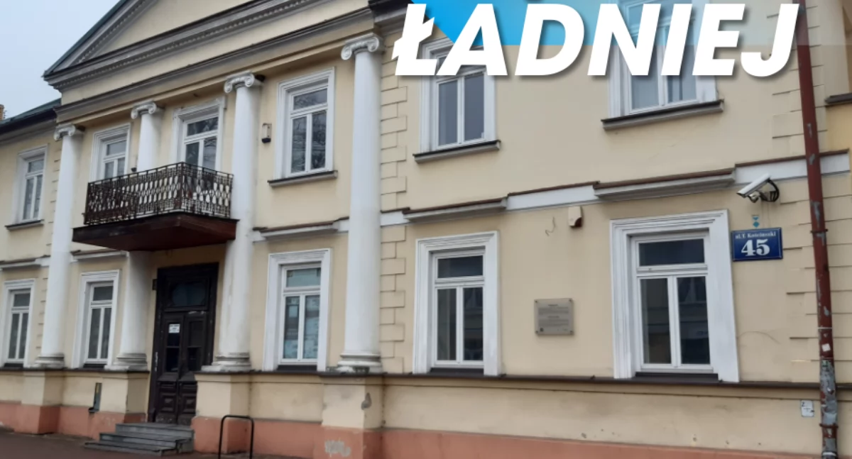 Zdjęcie zabytkowej kamienicy w Suwałkach/ UM w Suwałkach