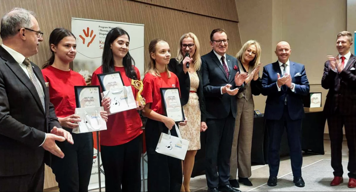 Zdjęcie z Podlaskiej Gali Wolontariatu w Suwałkach/ podlaskie.eu