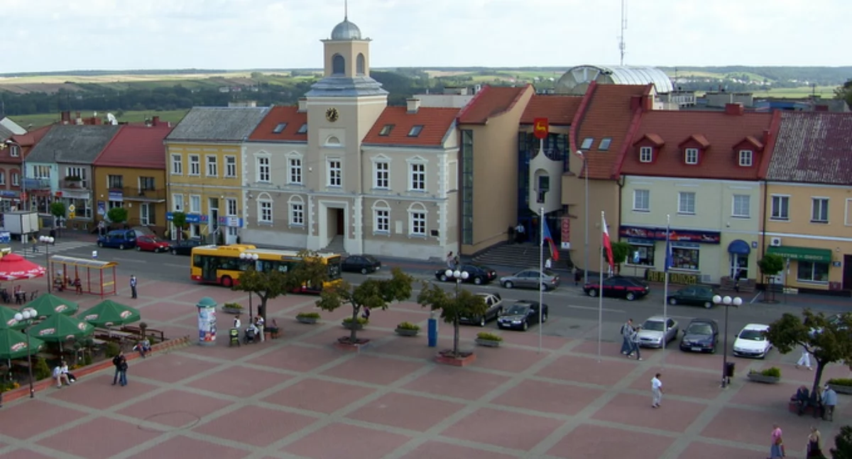 Zdjęcie Starego Rynku w Łomży/ UM w Łomży