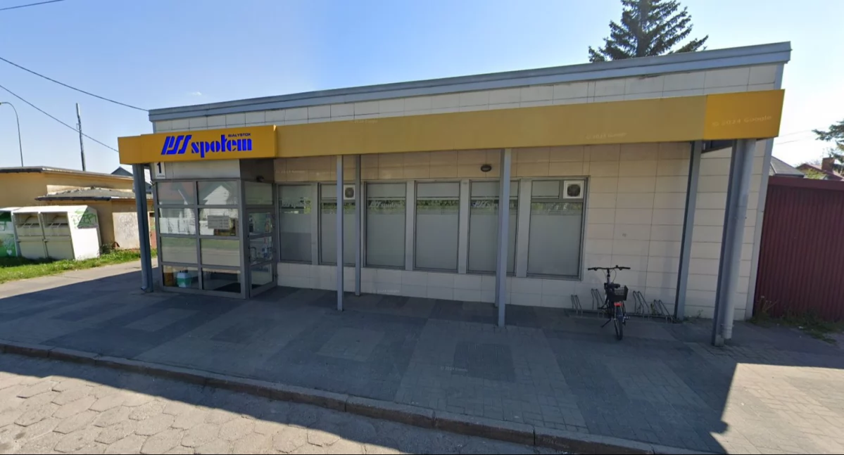 Zdjęcie sklepu PSS Społem na ul. Prusa w Białymstoku/ GSV