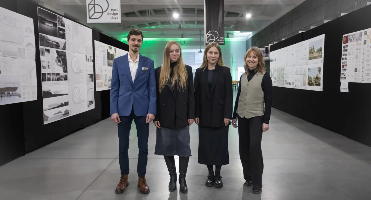 Zdjęcie laureatów konkursu „Drewno w architekturze”/ Dariusz Piekut