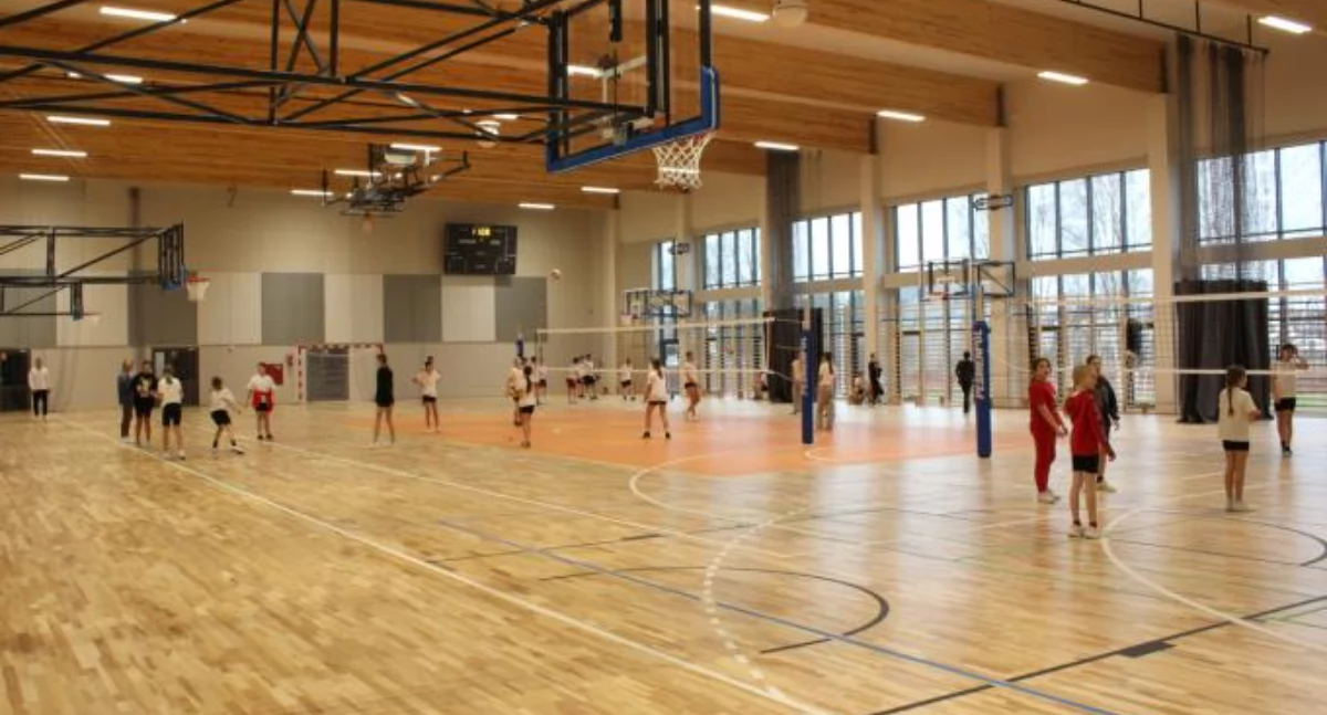 Zdjęcie sali sportowej w Łomży/ UM w Łomży