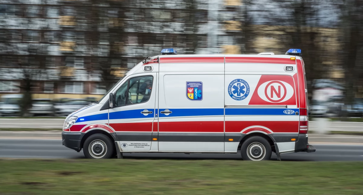 Zdjęcie karetki pogotowia ratunkowego/ Fakty Białystok