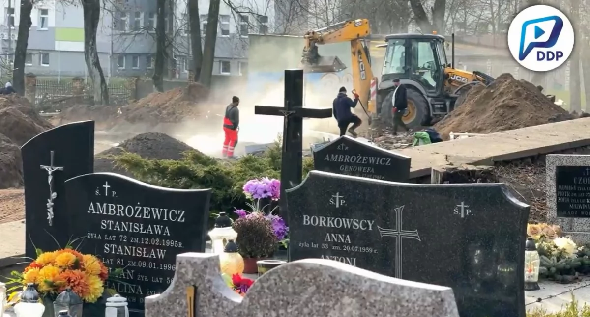 W Sokółce będzie biegła droga przez cmentarz. Mieszkańcy chwalą to rozwiązanie