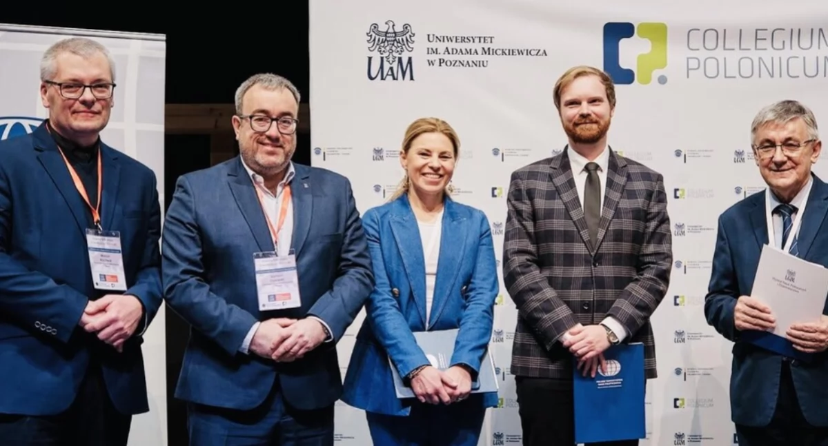 Zdjęcie laureatów nagrody doktorskiej/ UwB