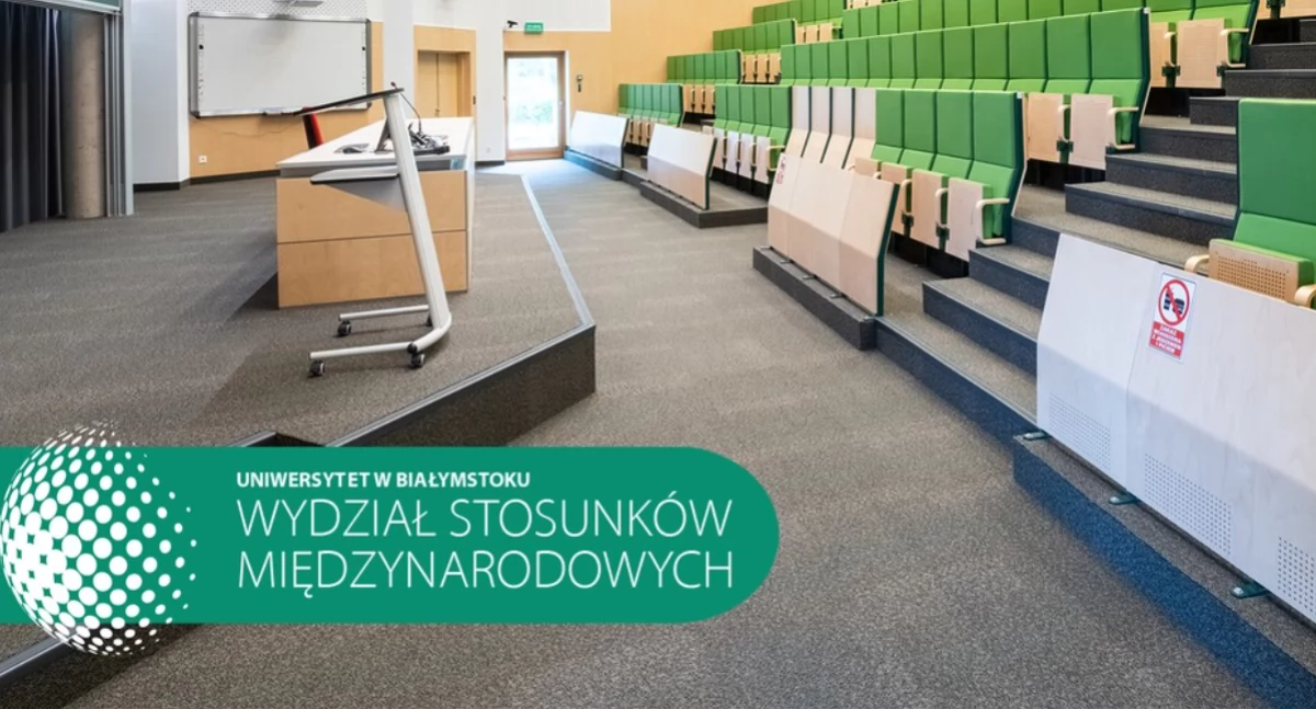Zdjęcie auli Uniwersytetu w Białymstoku/ UwB