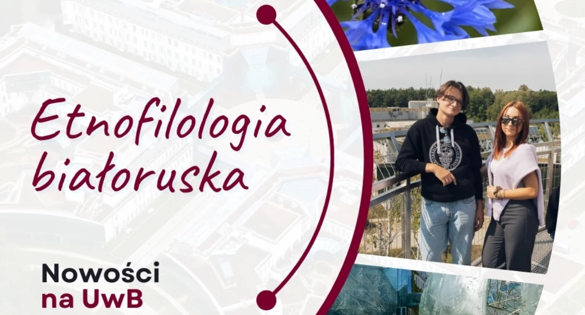 Zdjęcie grafiki informacyjnej o nowym kierunku studiów UwB/ UwB