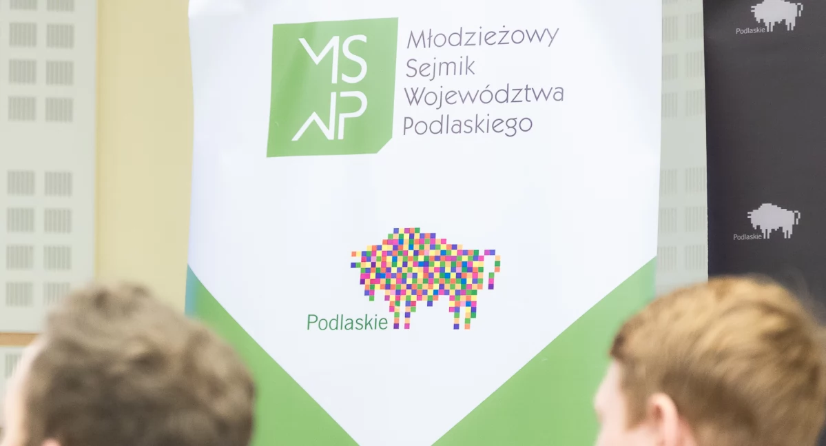 Zdjęcie logo Młodzieżowego Sejmiku Województwa Podlaskiego/ podlaskie.eu