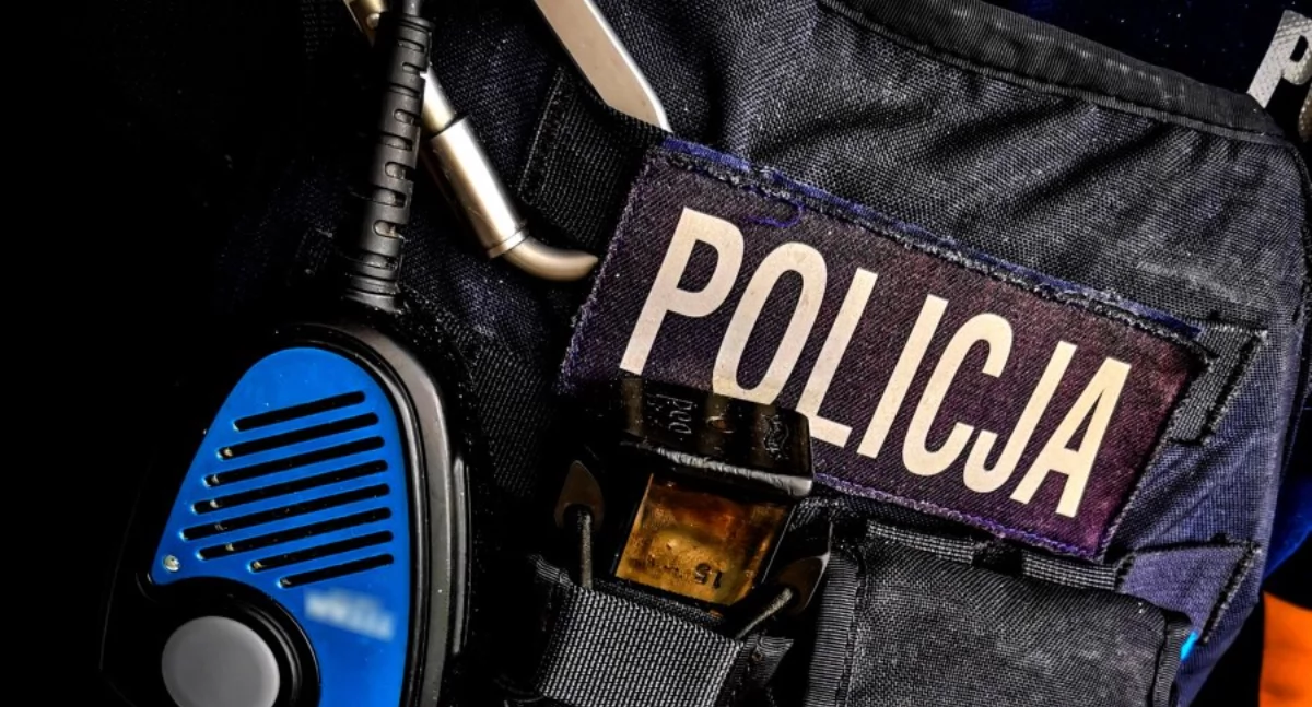 Zdjęcie naszywki na policyjnym mundurze/ podlaska.policja.gov.pl